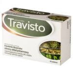 Travisto is a dietary supplement for adults in tablet form that supports digestive health.