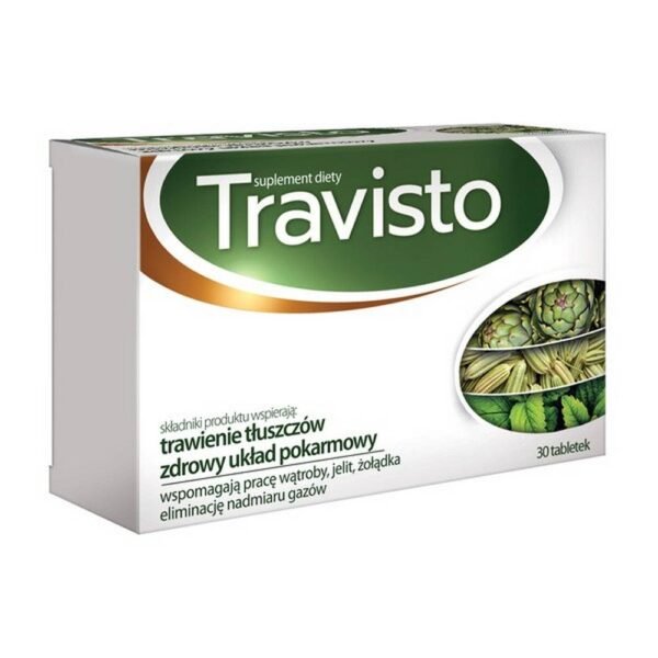 Travisto is a dietary supplement containing ingredients that support the digestion of fats and affect the digestive system.