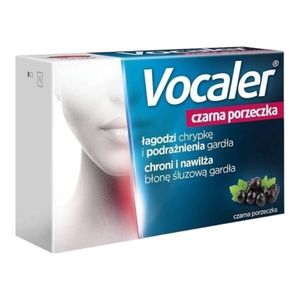 Vocaler czarna porzeczka remedy for hoarseness and dry throat.