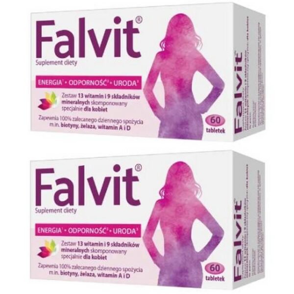 Falvit is a dietary supplement containing a complex of minerals and vitamins that support the functioning of the body.