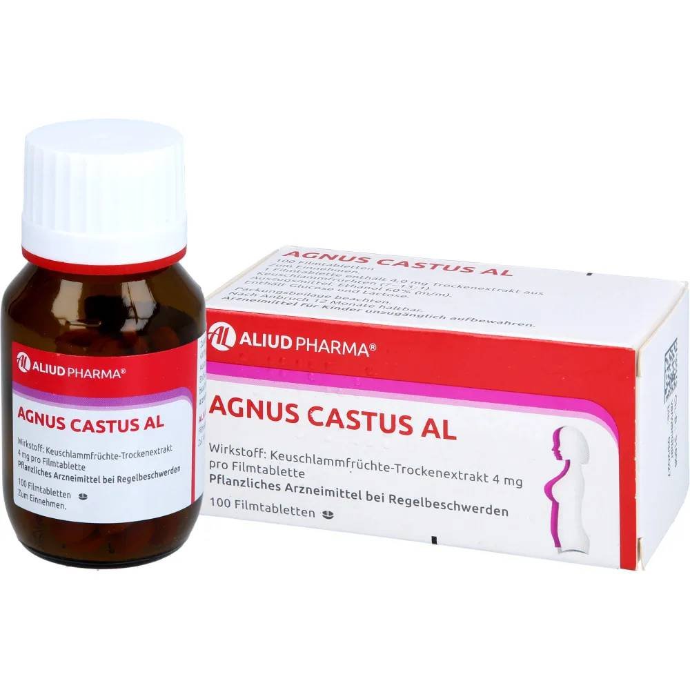 agnus castus al filmtabletten 100 stk Agnus Castus Al traitement des troubles menstruels.