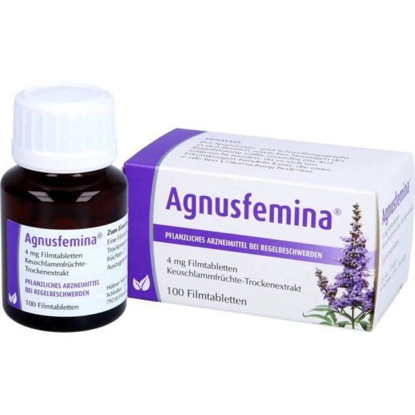Agnusfemina is a herbal remedy for menstrual irregularities.