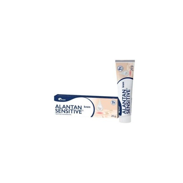 Alanthan Sensitive supports the epidermal barrier of the skin, soothes irritations and promotes skin regeneration.