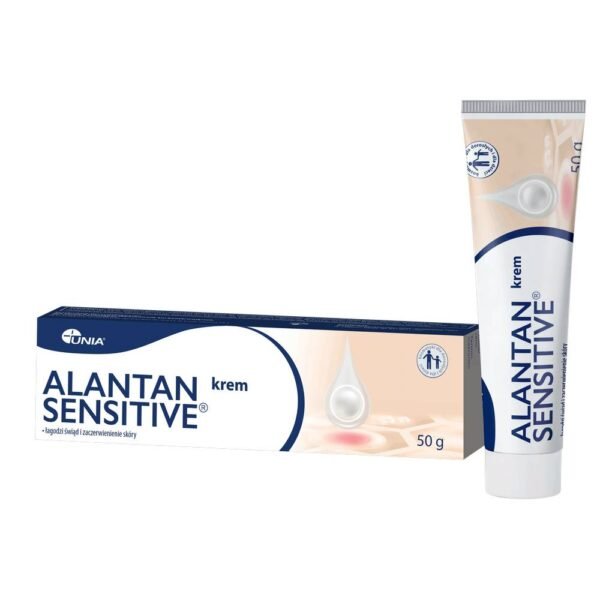 Alanthan Sensitive supports the epidermal barrier of the skin and lubricates it, soothes irritations and promotes skin regeneration.