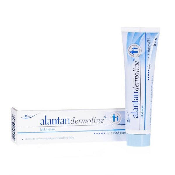 Alantandermolin is a light cream with 5% D-panthenol, which moisturizes irritated skin, bringing relief and soothing.