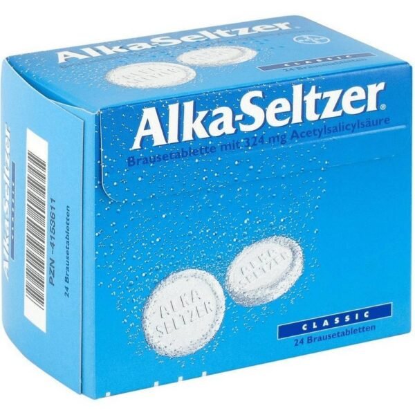 Alka Seltzer is used for mild to moderate pain, fever.