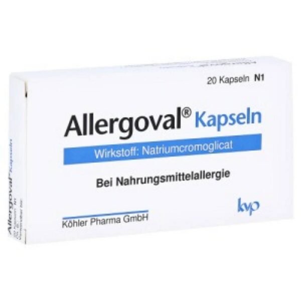 Allergoval capsules are used to treat food allergies.
