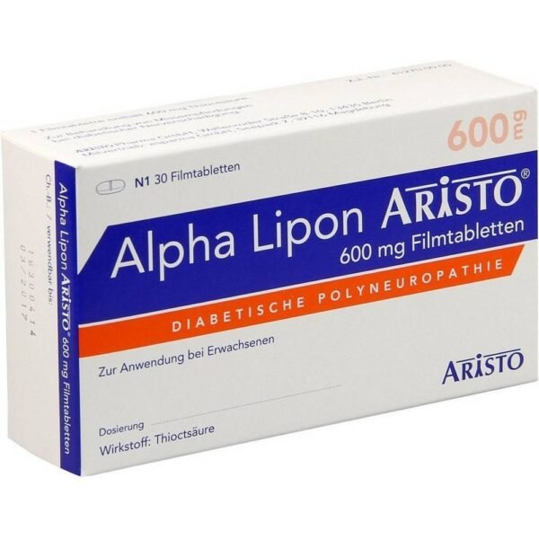 Alpha Lipon Aristo film-coated tablets are a product for the support of diabetes.