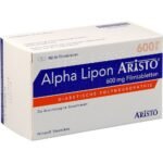 Alpha Lipon Aristo is used for paresthesia in diabetic nerve damage (polyneuropathy).