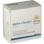 Alpha Vibolex 600 mg HRK is used for paresthesia in diabetic nerve damage (polyneuropathy).