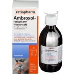 Ambroxol Ratiopharm cough syrup is used to dissolve thick mucus in respiratory diseases