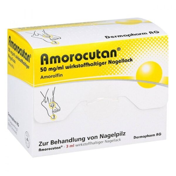 Amorocutan combats nail fungus right down to the nail bed.