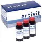 Artivit is a dietary supplement containing enzymatically hydrolyzed collagen of high purity and B vitamins (B5, B6, B2, BI).