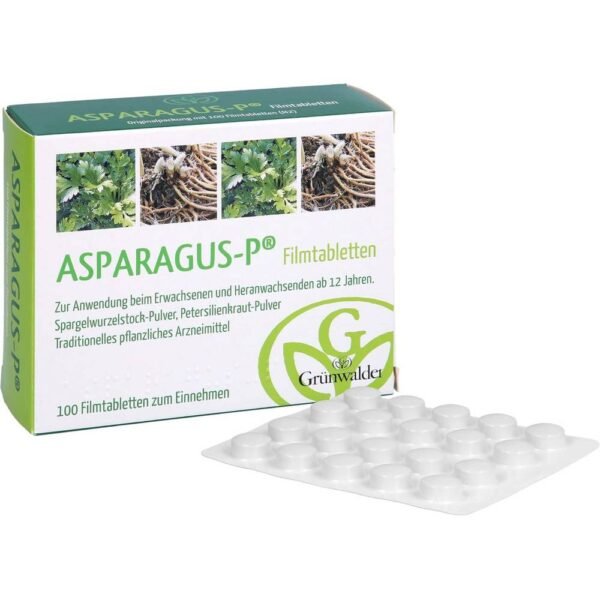 Asparagus-P is used to support the excretory function of the kidneys.