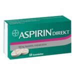 Aspirin ® Direct is a chewable tablet that, when used correctly, has an analgesic, antipyretic and anti-inflammatory effect.