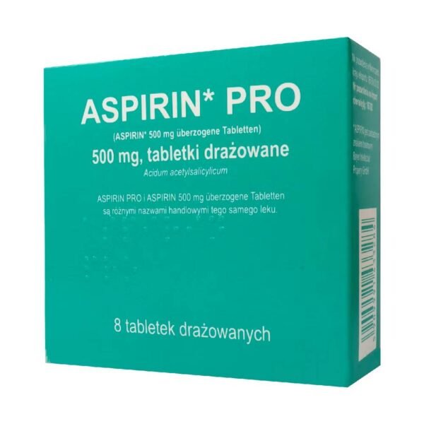ASPIRIN PRO has analgesic and antipyretic properties.