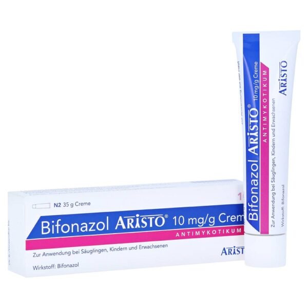 Bifonazol Aristo against fungal diseases of the skin of the feet and hands.