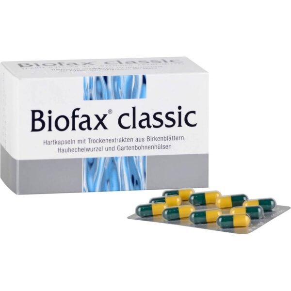 The Biofax Classic drainage procedure with herbs gently stimulates the excretion of water by the kidneys.