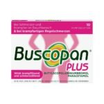 Buscopan® PLUS relaxes smooth muscles, thereby relieving spasmodic menstrual and abdominal pain.