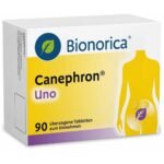 Canephron Uno for urinary tract irrigation to reduce the deposition of renal sand in adults.