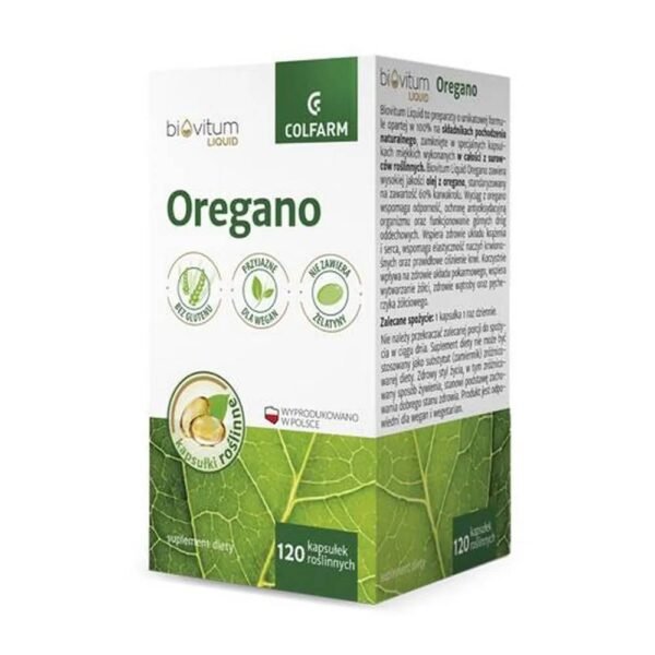 Biovitum Liquid Oregano supports the body's immunity and antioxidant defenses.