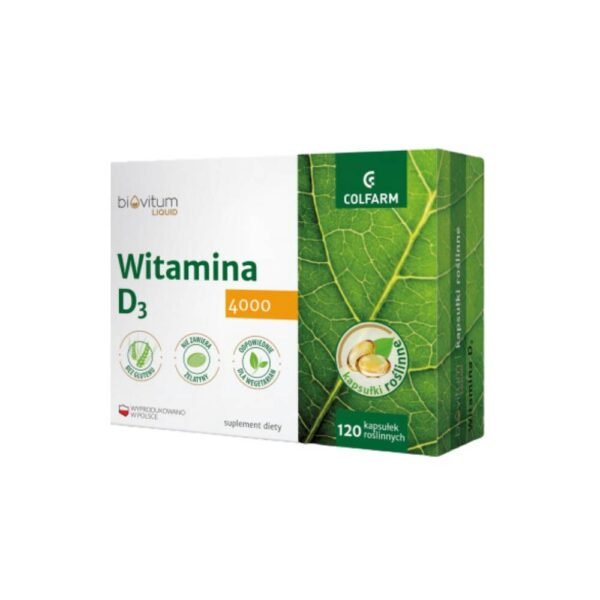 This is a dietary supplement in capsules designed to prevent vitamin D deficiency.