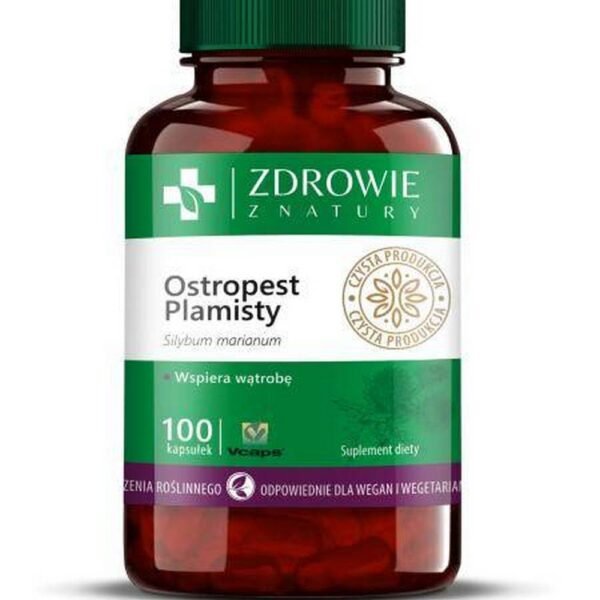 Milk thistle has a beneficial effect on the functioning of the liver and bile ducts.