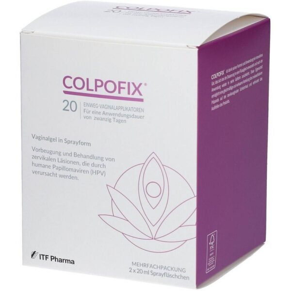 Colpofix for the prevention and treatment of cervical lesions caused by human papillomaviruses (HPV).