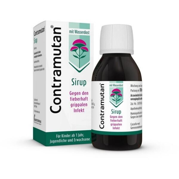 Contramutan acts against typical cold symptoms.