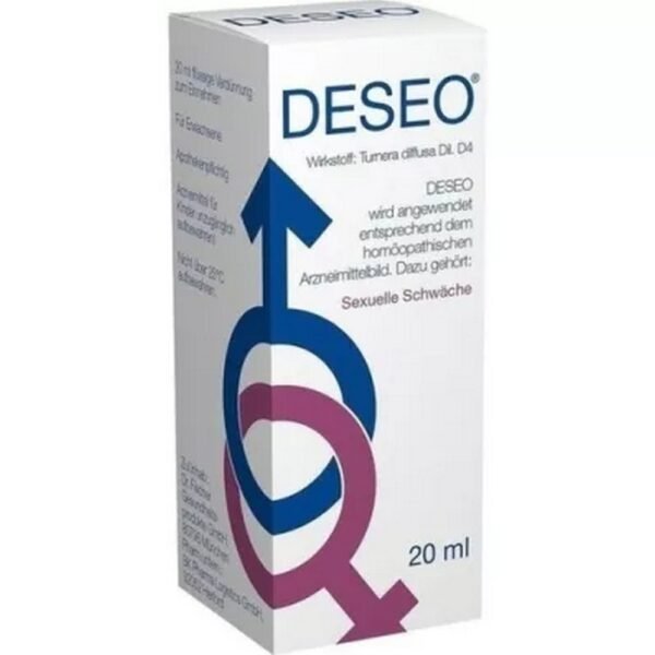 DESEO is used according to the homeopathic drug picture. This includes: Sexual weakness.