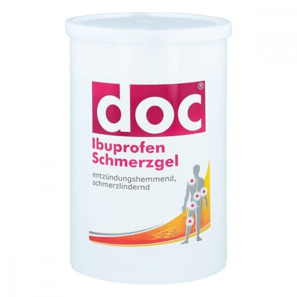 Doc Ibuprofen relieves pain and suppresses inflammation when used topically.