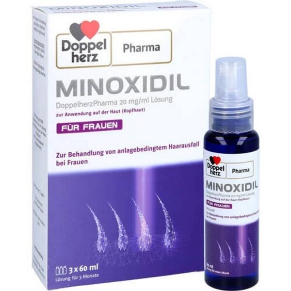 DoppelherzPharma Minoxidil is a drug for the treatment of female pattern baldness.