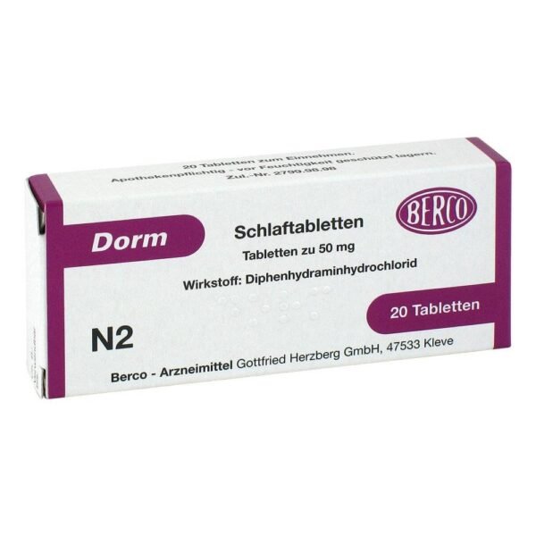 Dorm is a sedative and sleep aid.