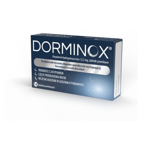 Dorminox is a drug with hypnotic and sedative effects.