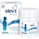 Elevit for Men vitamins and minerals support male vitality and fertility.