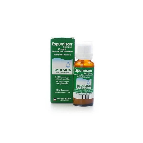 ESPUMISAN is a medicine against flatulence.