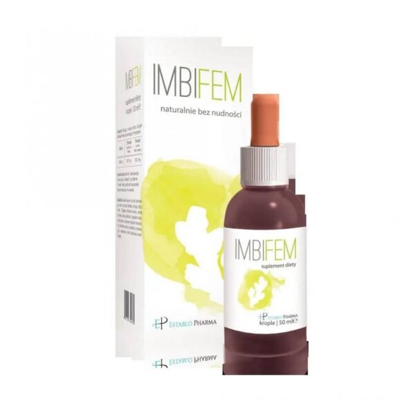 Imbifem is a food supplement containing ginger, which, thanks to its characteristics, alleviates toxicosis and also quickly and effectively prevents heartburn and symptoms of motion sickness.
