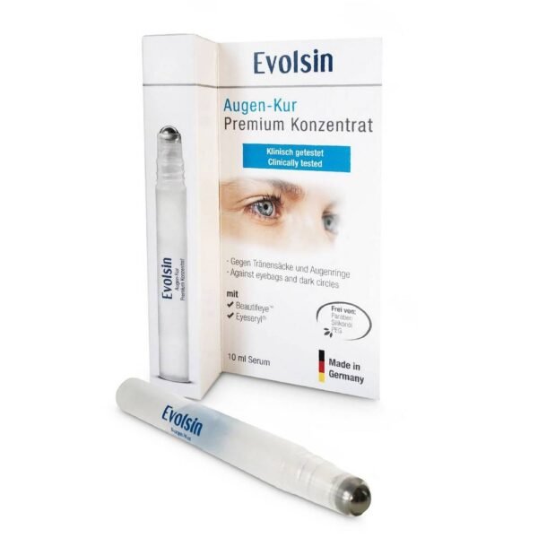 Elimination of bags and dark circles, effective removal of puffiness, wrinkles and eye fatigue.