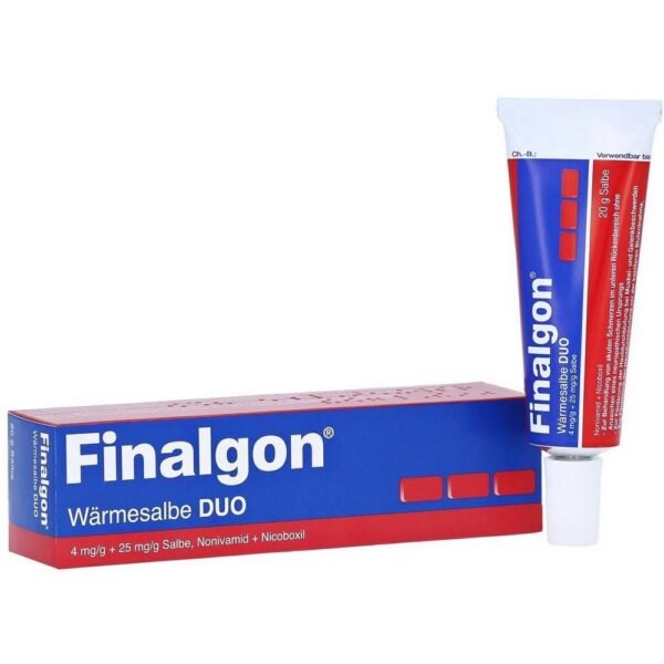 Finalgon Duo produces a noticeable warming effect that occurs within a few minutes of application and reaches its maximum effect after 20–30 minutes.