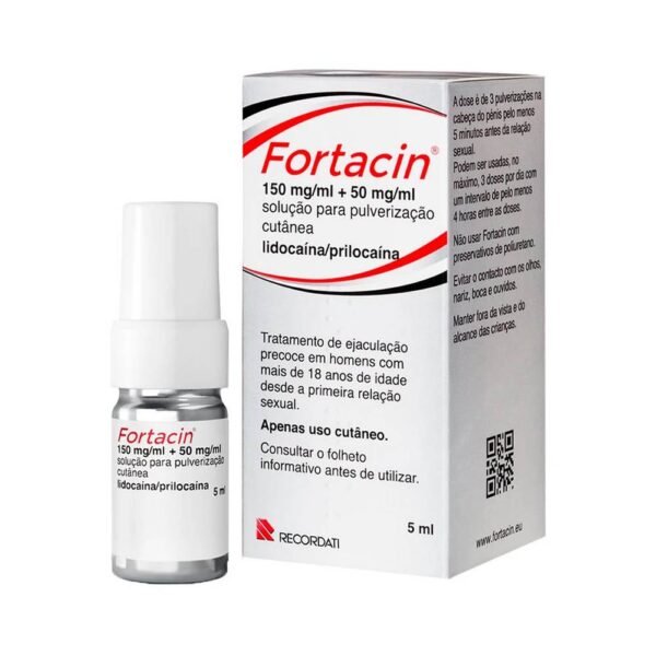 Fortacin is intended for the treatment of primary premature ejaculation in adult men.