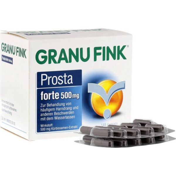 Granu Fink Prosta Forte for problems with urination due to prostate enlargement.