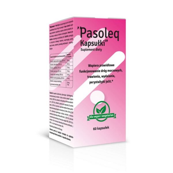 Pasolek is a natural mixture of seven active ingredients known for their properties that improve the functioning of the digestive and urinary systems.