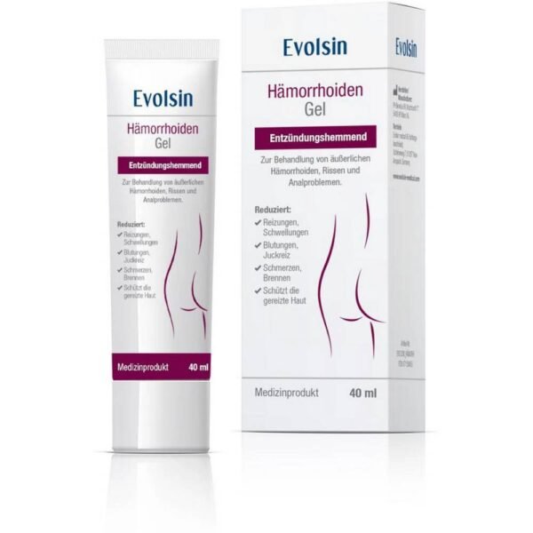 Hemorrhoids gel for the treatment of external hemorrhoids and other minor anorectal diseases such as anal itching and fissures.