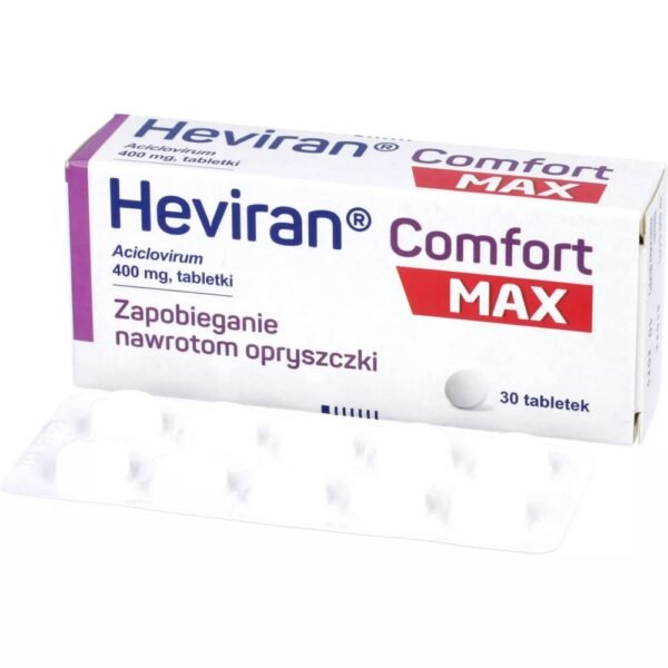 Haviran Comfort Max tablets are an antiviral drug used to treat relapses of herpes on the lips and face caused by the herpes simplex virus (Herpes simplex).