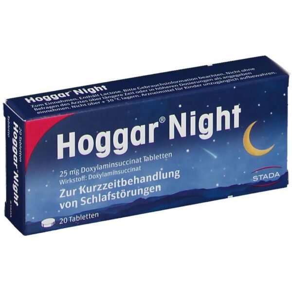 Hoggar Night for short-term treatment of sleep disorders.