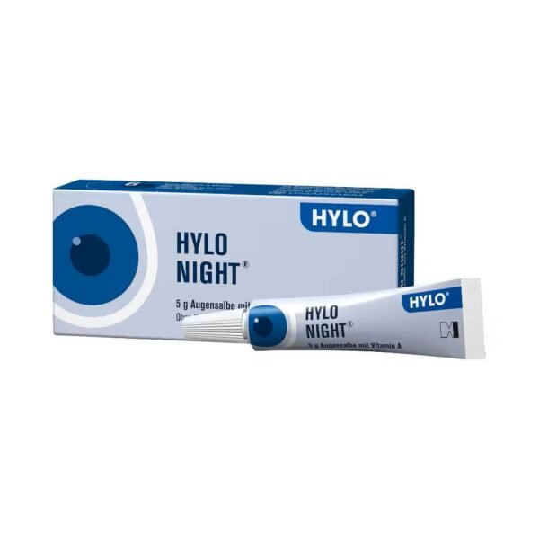 HYLO NIGHT® eye ointment relieves burning, dry and tired eyes.