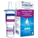 Hylo-Vision SafeDrop Gel moisturizing and protective eye drops with hyaluronic acid.