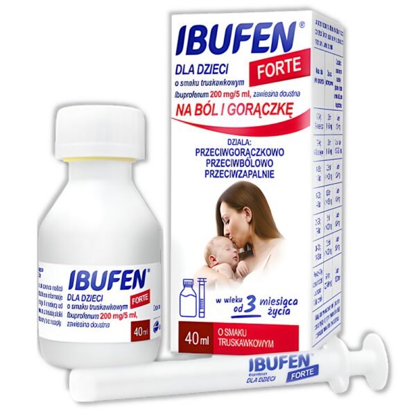 Ibufen for children is a medicine in syrup form that has antipyretic, analgesic and anti-inflammatory effects.