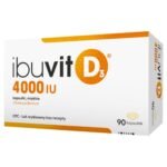 Ibuvit D 4000 IU (international units) contains cholecalciferol, a substance similar to vitamin D, produced in the human body under the influence of solar radiation.