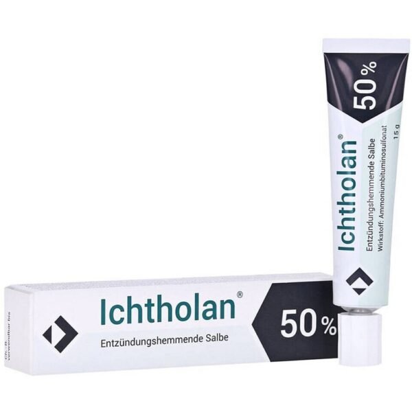 Ichtholan is a quick remedy for deeper purulent inflammations of the skin, such as boils and abscesses.